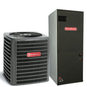 2.5 Ton Goodman 14.5 SEER2 R32 A/C System GLXS4BA3010, AMST30BU1300