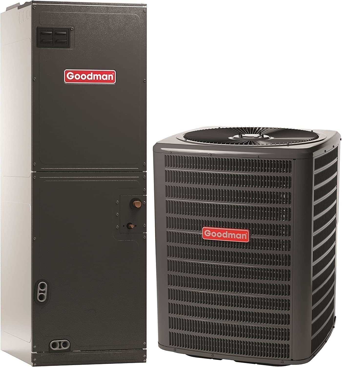 3 Ton Goodman 15.2 SEER2 R32 A/C System GLXS4BA3610, AMST42CU1300