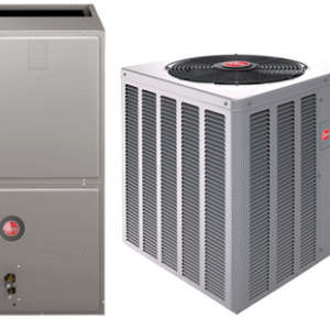 1.5 Ton Rheem Select 14.3 SEER2 R454B Single Stage Heat Pump System WP14AY18AJ1NA, RH2TY2417STANNJ