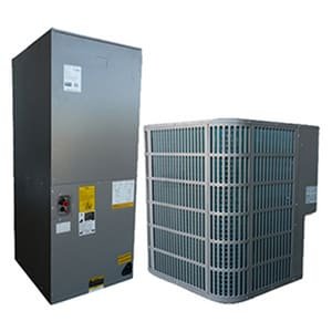 1.5 Ton Goodman 15 SEER2 R32 A/C System GLXS4BA1810, AMST24BU1300